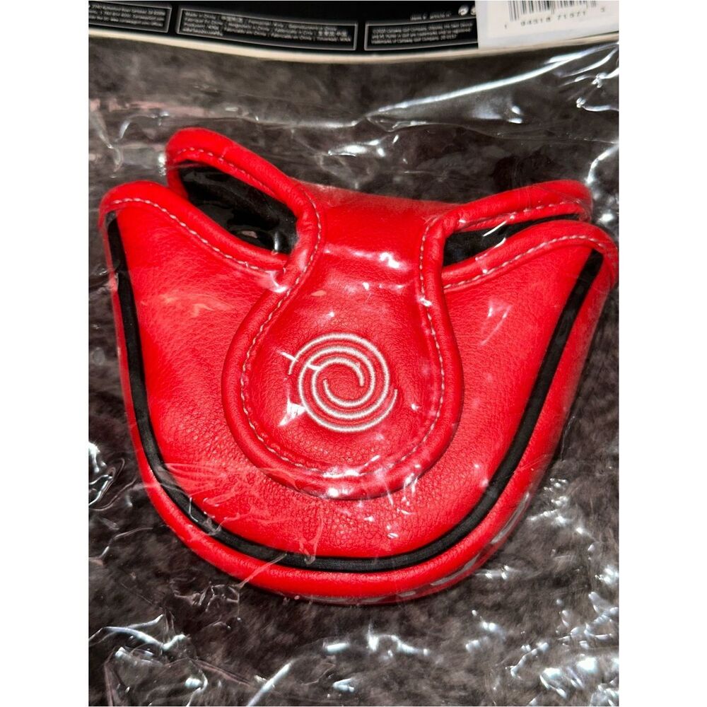 NWT Odyssey Limited Edition Red Odyssey Month #1 Putter Mallet Putter Head Cover - Picture 5 of 9